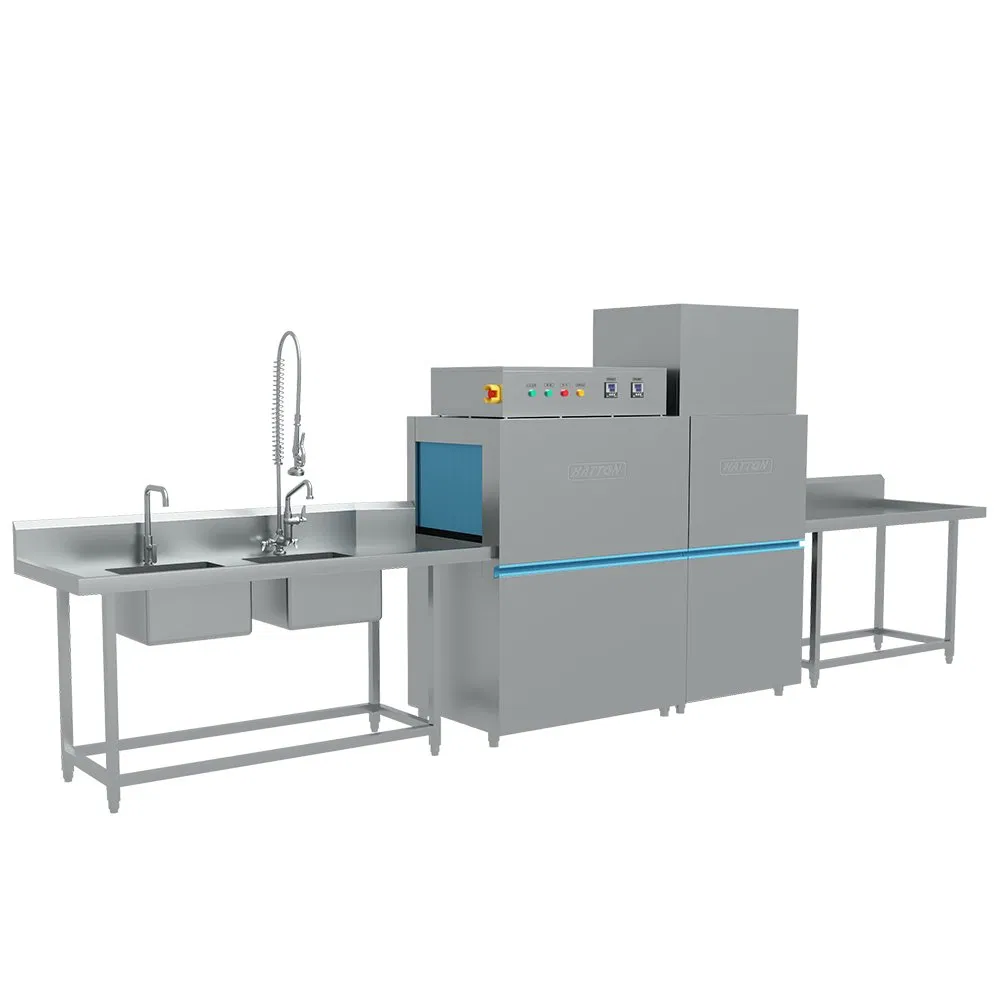 Effortless Workflow Streamlining Kitchen Operations Conveyor Dishwasher in Business