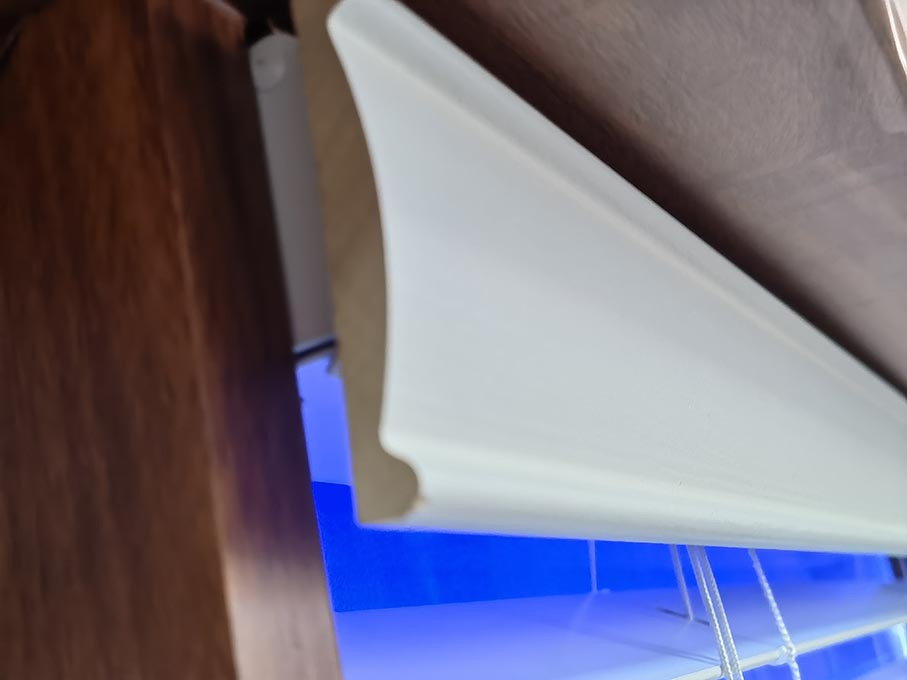 63mm PVC /Timber Wooden Standard Valance for Venetian Blinds