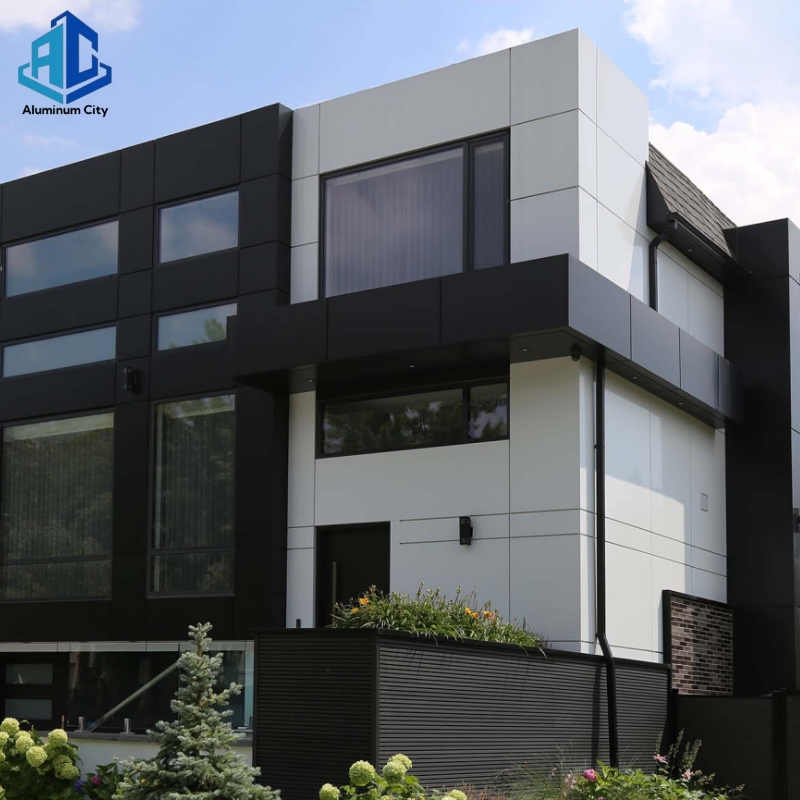 Lightweight High Glossy Yellow Aluminum Composite Panel for Exterior Wall Cladding