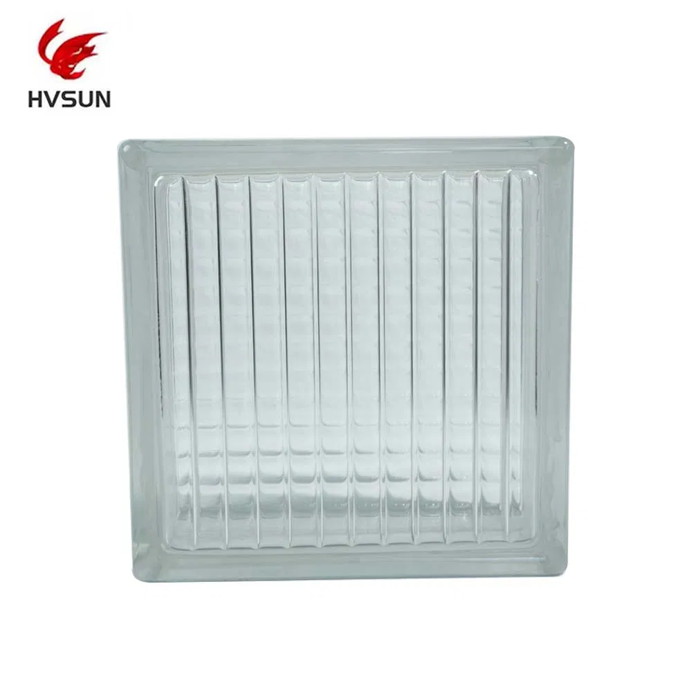 Ultra White High Transparency Glass Brick, Preferred for Modern Engineering
