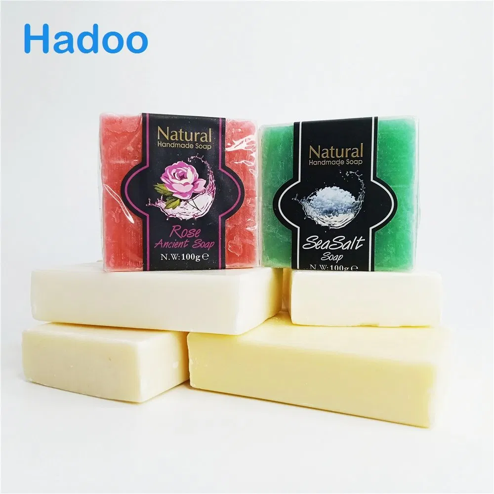 Customized Brand Free Design 80g 100g 150g Beauty Soap Bar Soap /Bath Soap for Women's Body/Hand/Face