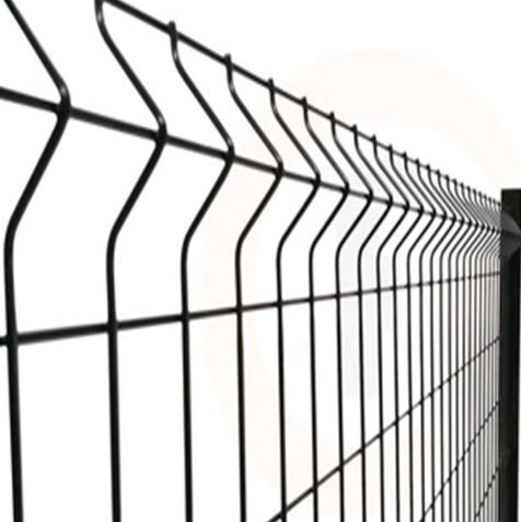 Cheap Price 3D Curvy Galvanized Welded Wire Mesh Fence 3D Triangle Bending Security Mesh