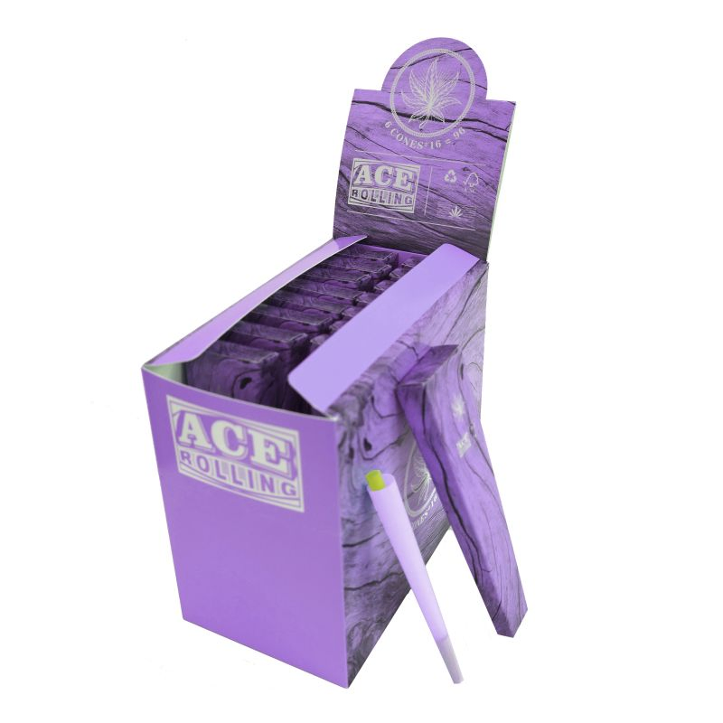 Green Pre Rolled Cones 6 3 Pack Slow Burning for Rolling Paper