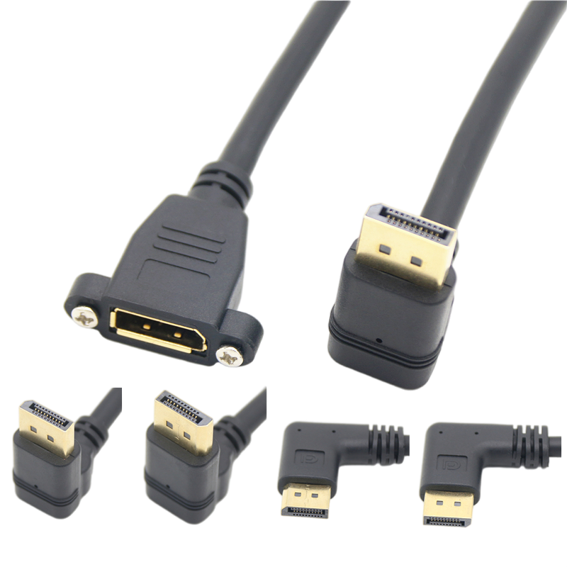 Displayport Female Panel Mount Cable Dp Cable High-Quality Displayport Female Panel Mount Cable for Seamless Connections