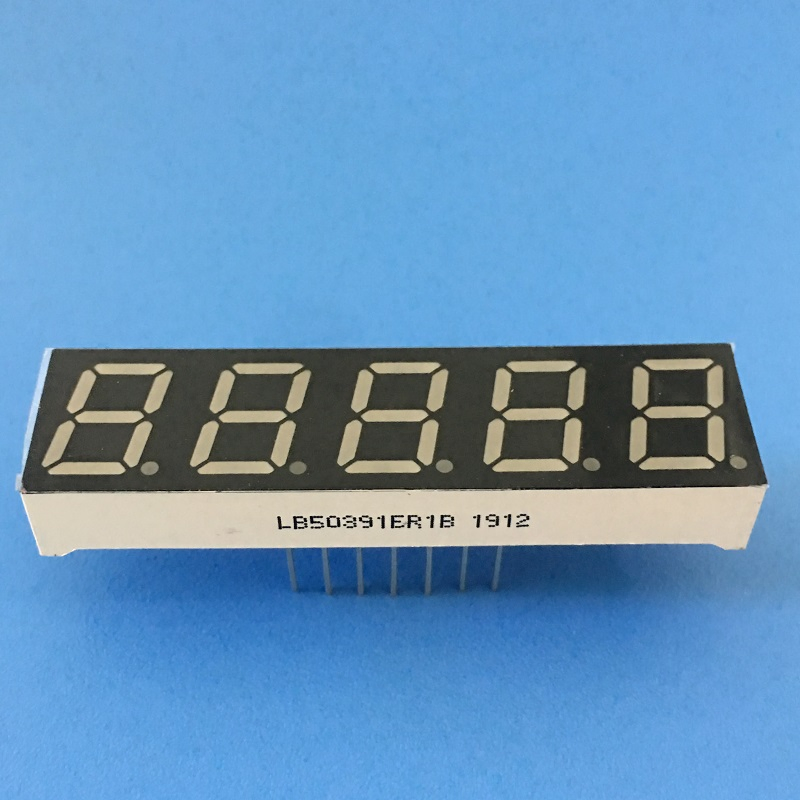 7 Segment LED Display 0.39inch Orange Ca for Digital Frequency Convertor