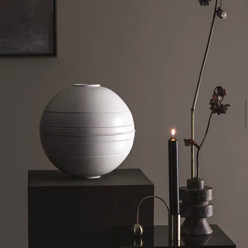 Artistic Sphere Ceramic Dinnerware Set for Stylish Dining