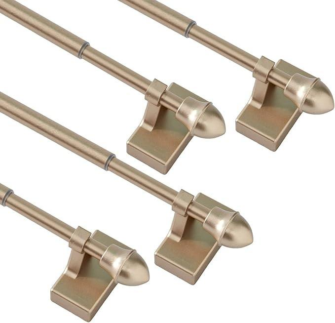 Morden Style Door Curtain Rod Magnets Poles Small Single Suction Rod Plastic Magnetic Curtain Buckle