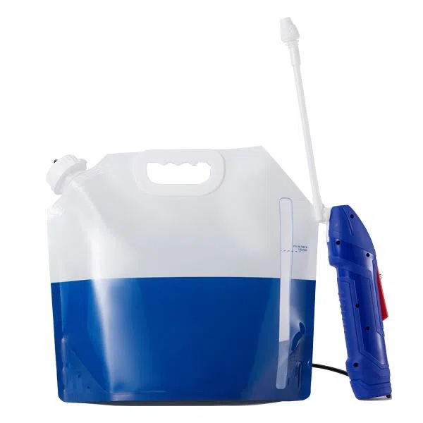 Sprayer and Pouch for Indoor Pest Control