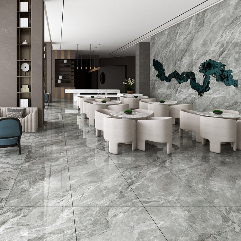 Good Quality Bathroom Glossy Wall Glazed Polished Marble Tile Sintered Stone for Kitchen Countertop Table