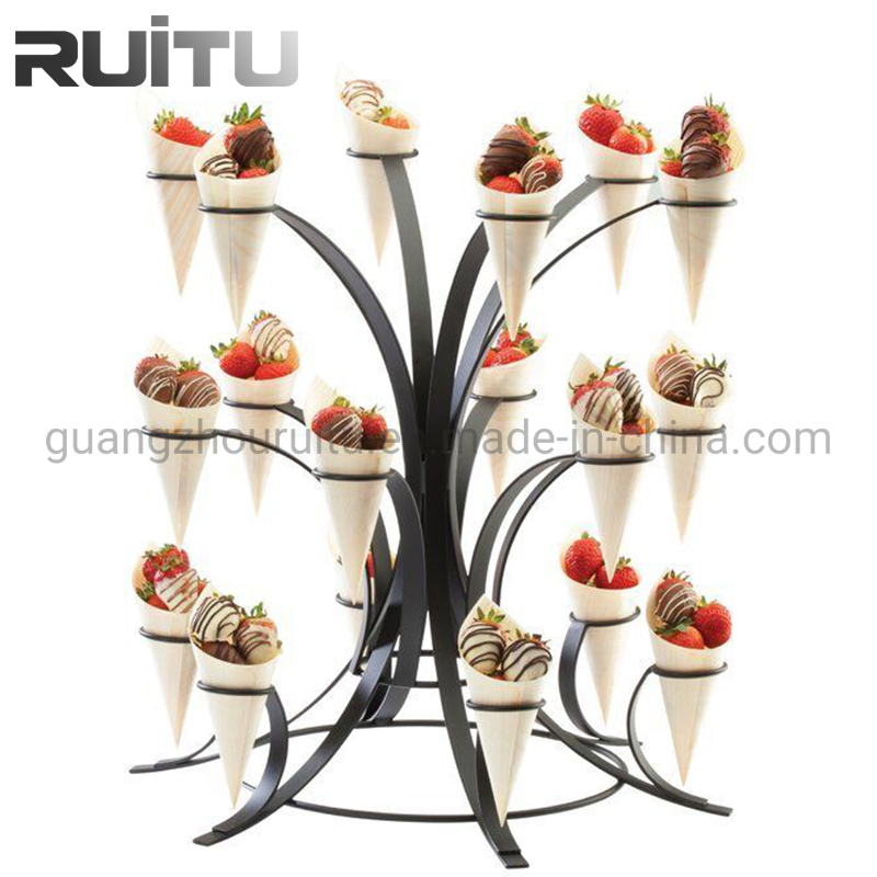 Food Serving Kiosk KTV Bar Buffet Catering Banquet Stainless Steel Gold Mini Plates Bowls Stand Portable 3 Tier Dry Fruit French Fries Snack Food Holder