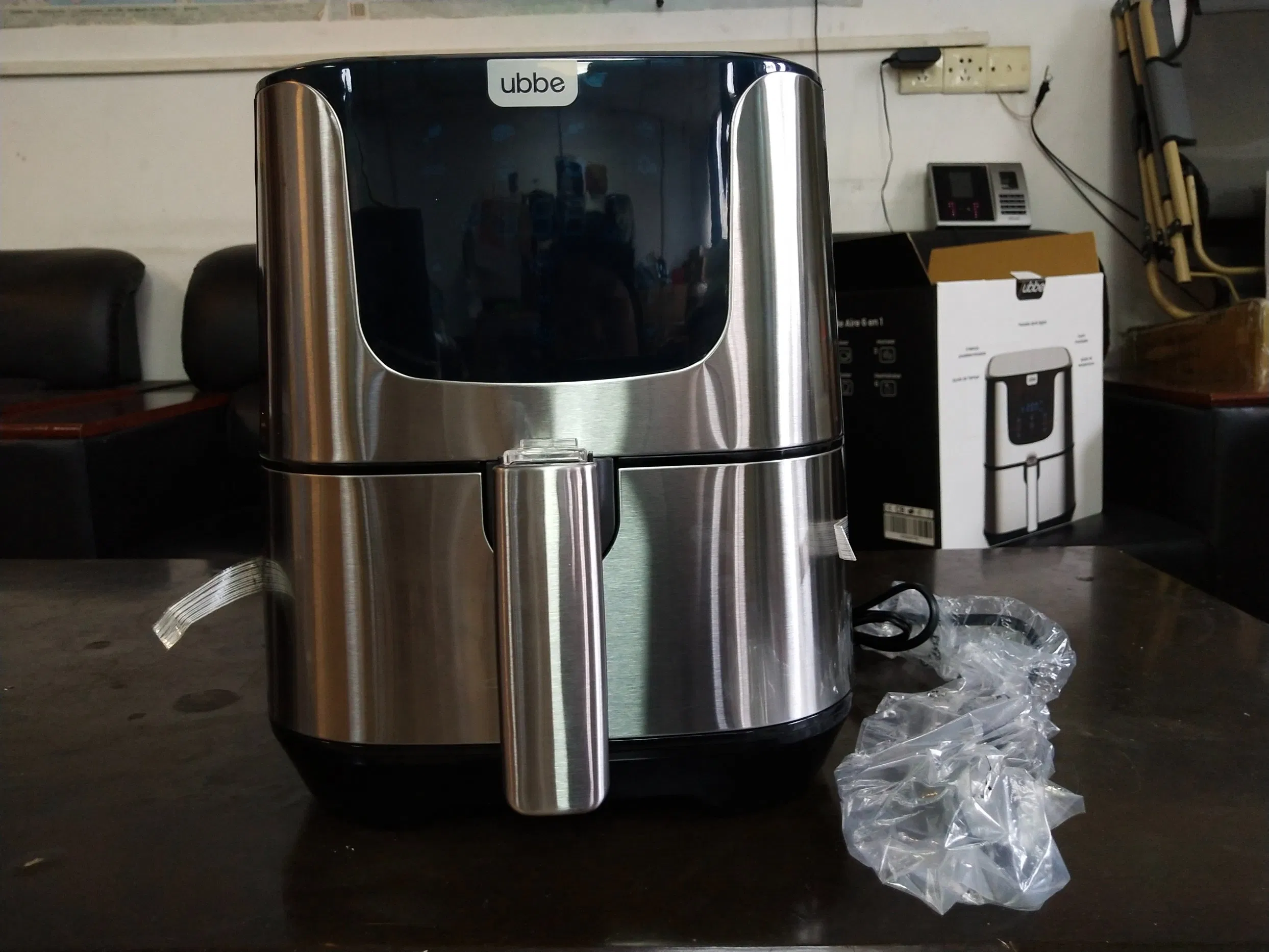 No-Oil Frying Digital Air Fryer Stainless Steel Smart Airfryer