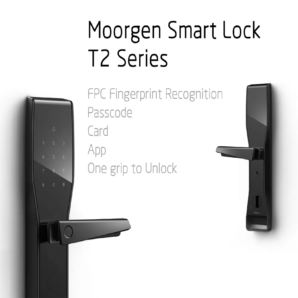 Factory Original Biometric Fingerprint Door Lock Electric Digital Door Lock Card Door Handle Lock Combination Lock Smart Lock