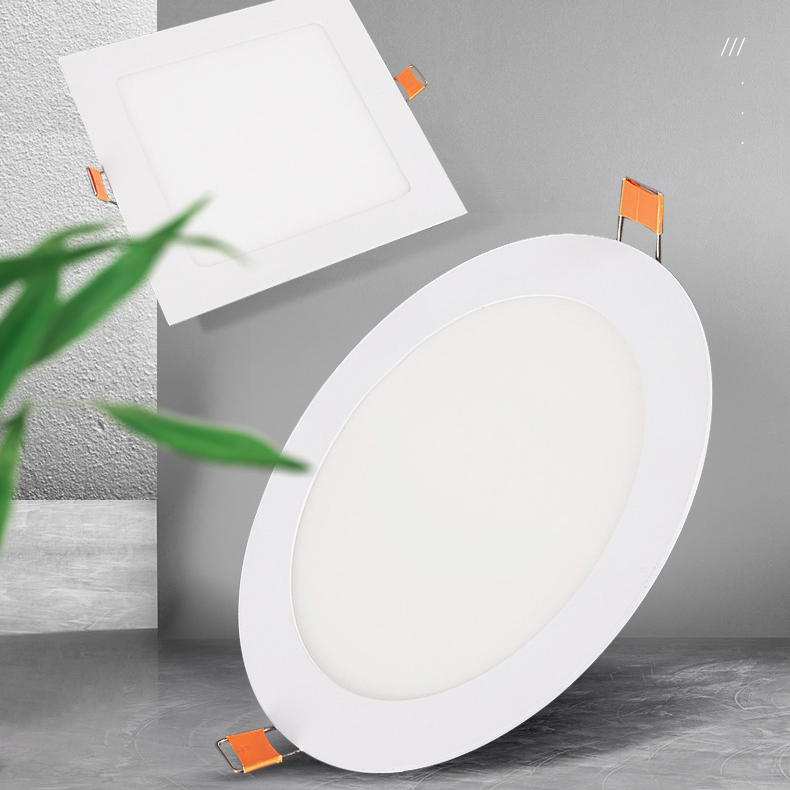 Cheap Good Quality Slim Kitchen Bathroom Recessed Lighting LED Lamp Downlight Down Panel Light