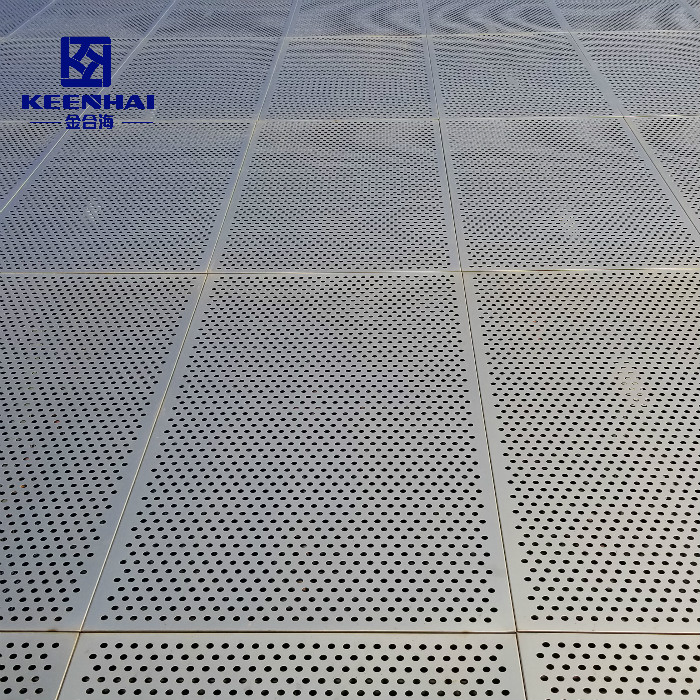 Perforated Metal Exterior Wall Cladding Aluminum Facade