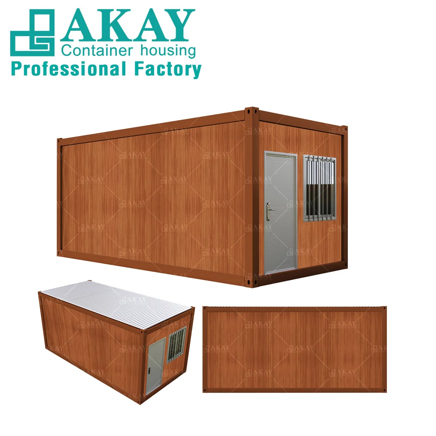 Small Warehouse Ricated Steel Homes Foldable Modern Wooden Prefab House Prefabricated-Building