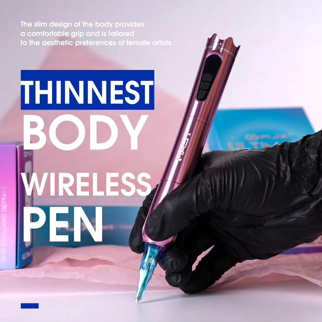Mast Crown Wireless Battery Tattoo Machine Pen