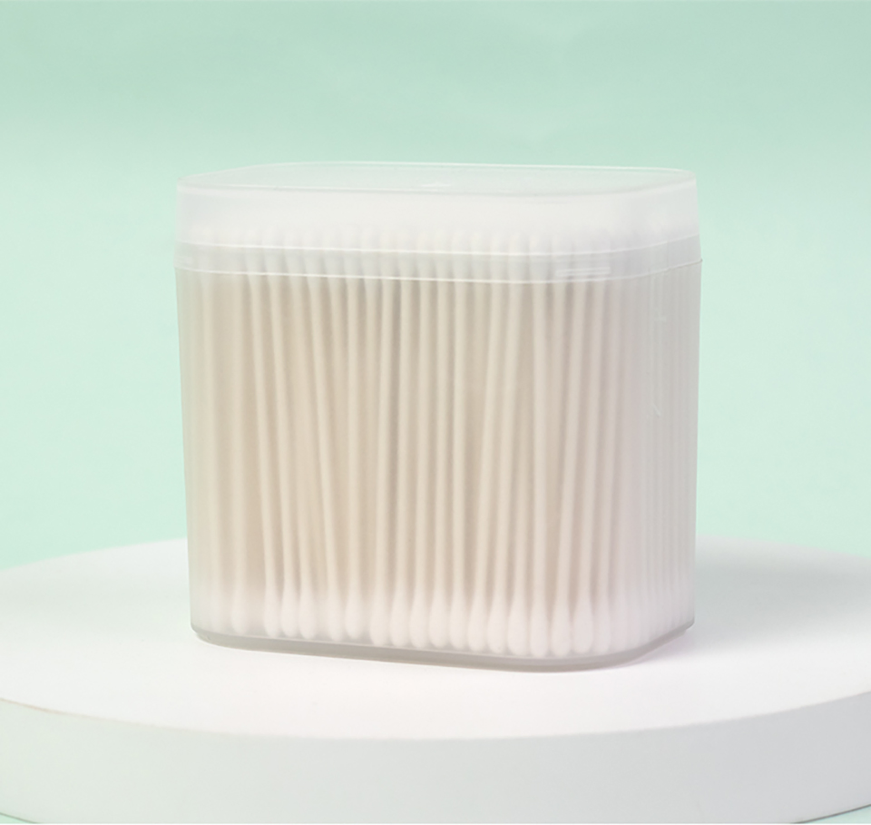Flexible Paper Stick Swabs Cotton Applicators for Newborn Care Makeup Correction