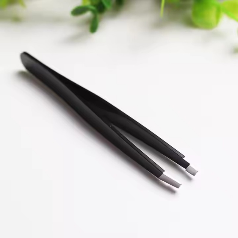 Stainless Steel Home Use Salon Precision Hair Plucking Unisex Beauty Grooming Tweezers