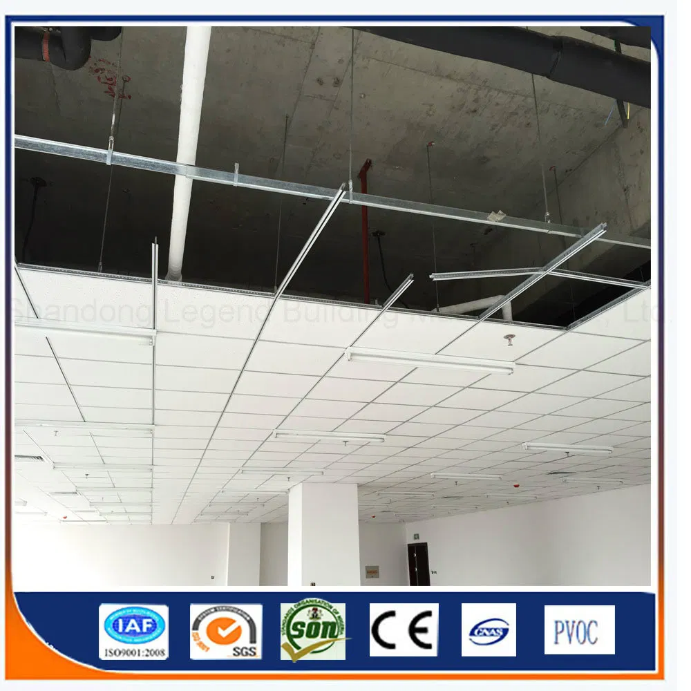 Mineral Fiber Board/Acoustic Suspended Mineral Fiber Ceiling Tiles