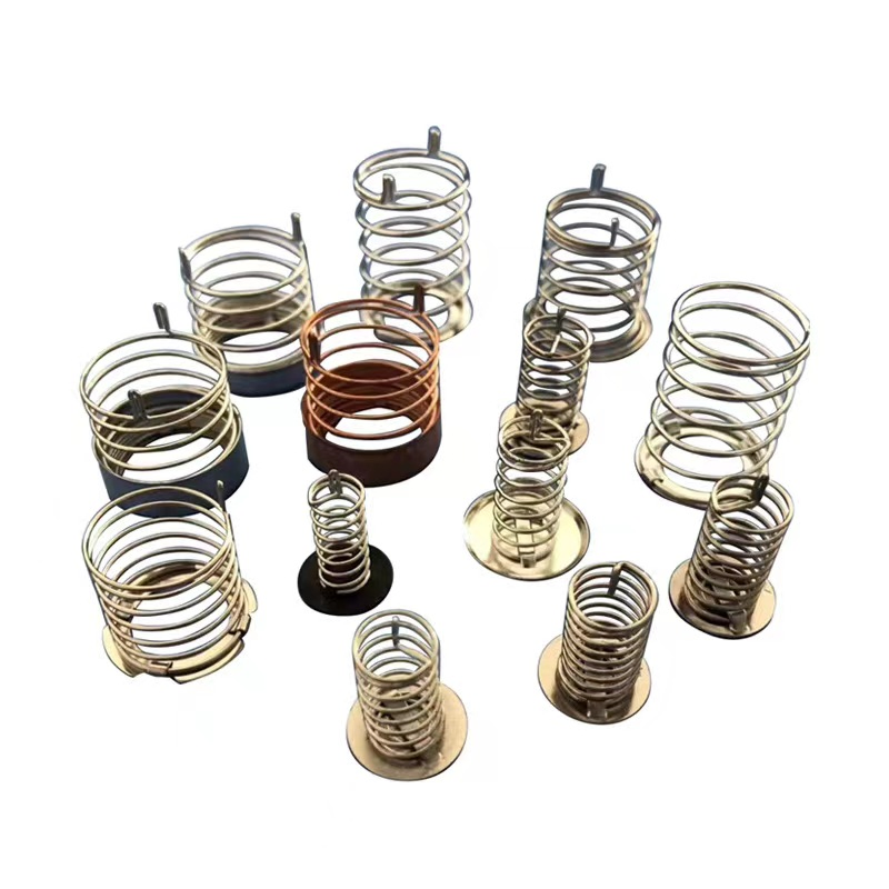 Custom Home Appliances Touch Screen Switch Spring Batteries Contact Spring Electronic Circuit Boards Using Button Springs