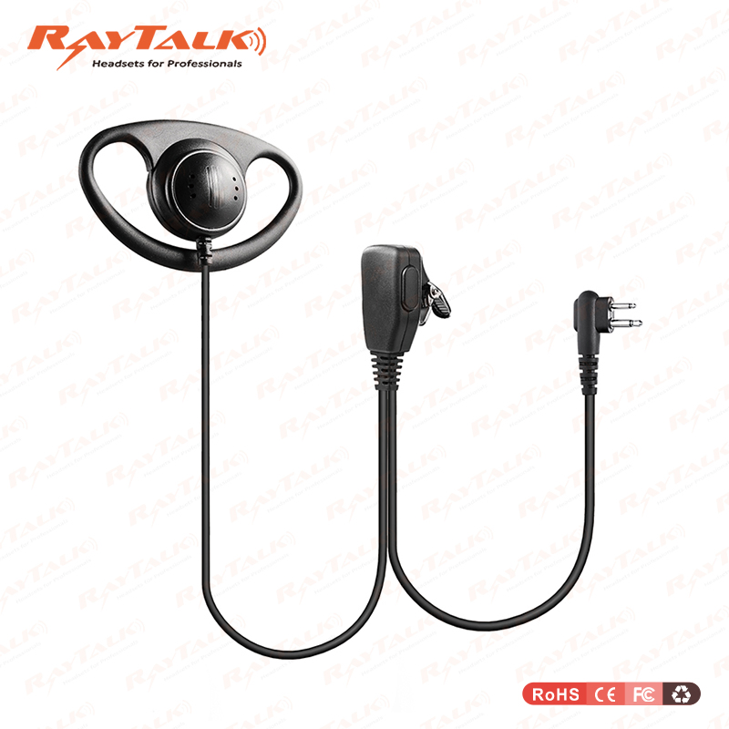 Гарнитура D-Ring с PTT-микрофоном для Kenwood TK3160