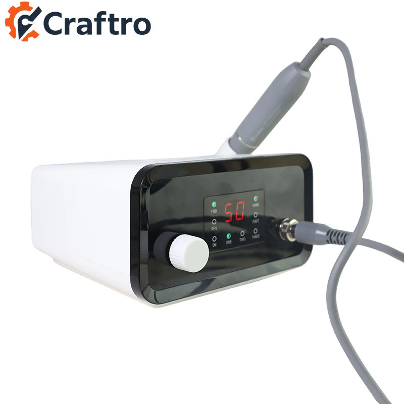 Desktop Dental Micromotor for Professional Nail Drill Applications, Stable Speed & Low Noise