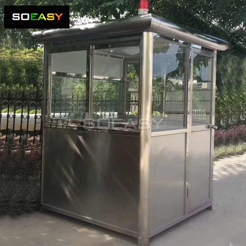 Facotry Price Outdoor Prefabricated House Guard Booth Security Booth