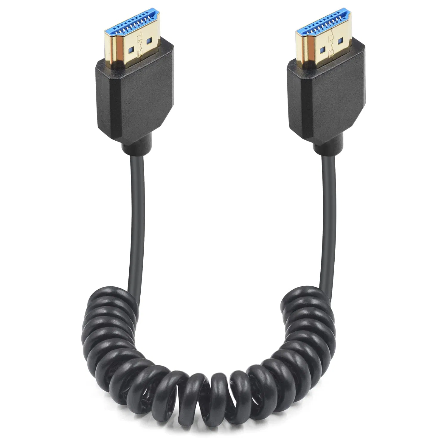 48Gbps Ultra-HD 8K HDMI Coiled Cable