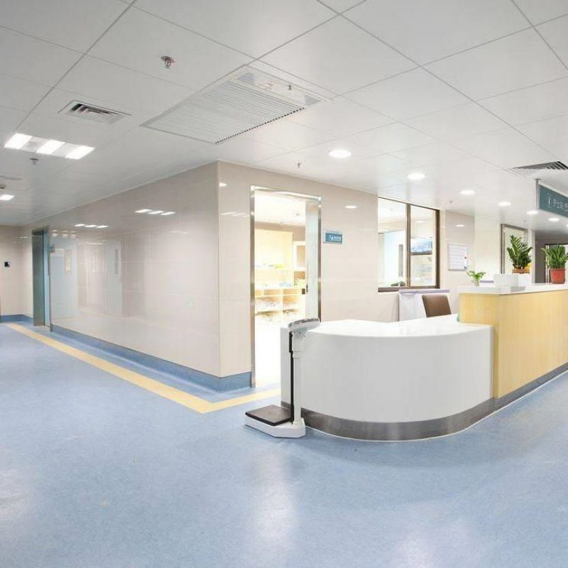 Hospital/Kindergarten Indoor Commercial Laminated PVC Waterproof Vinly Flooring