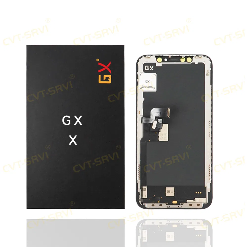 Mobile Phone Part 100% Tested CVT Original Gx OLED Mobile Phone LCD Pantallas PARA Celulares Mobile Phone LCD Screen for iPhone X