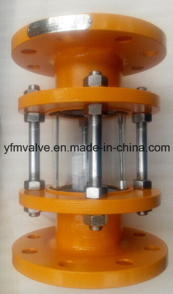 PFA Lined Sight Glass for Chemical Pipeline