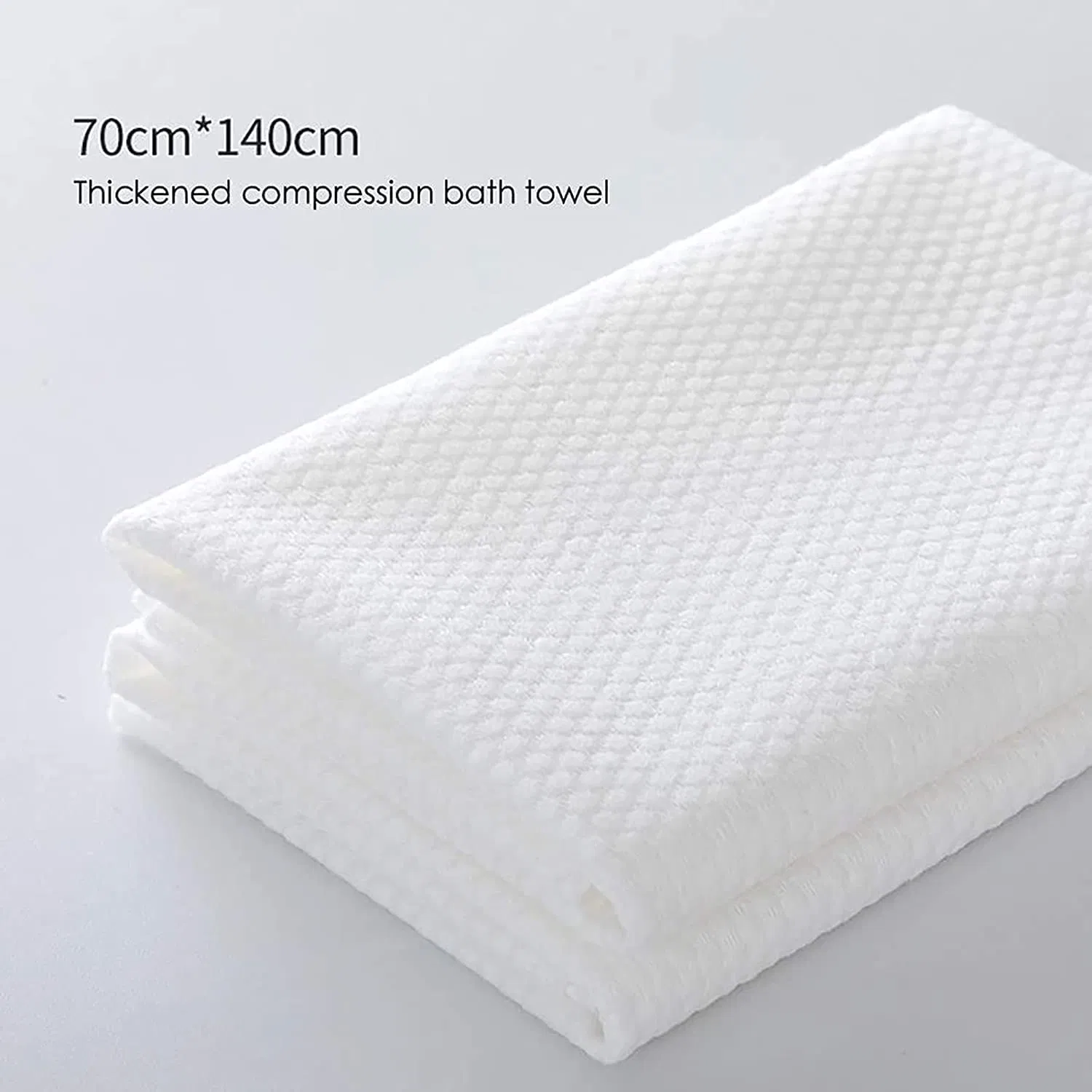 White SPA Custom Towels 100% Cotton Hand Dish Hotel Kids Disposable Compressed