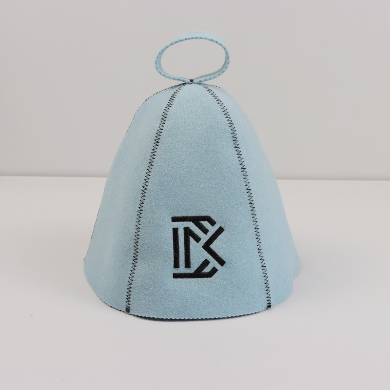 Wool Sauna Hat Winter Cell Banya Hat Ukraine Finnish Russian Sauna Accessories for Men Women in Sauna Room