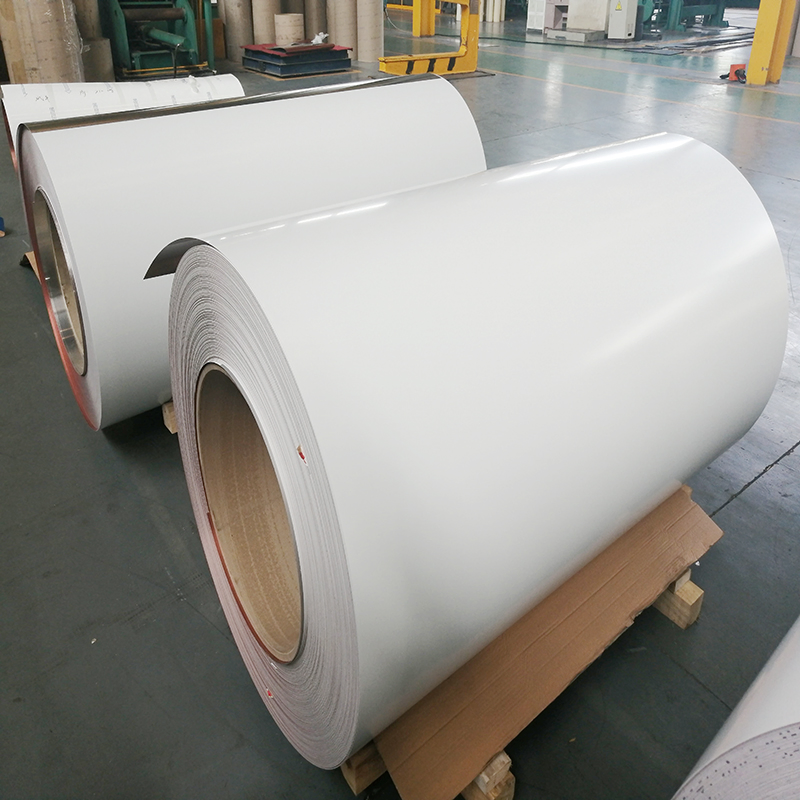 Factory Supply PE Coating White Color Aluminum Coil/ Foil for Trcuk