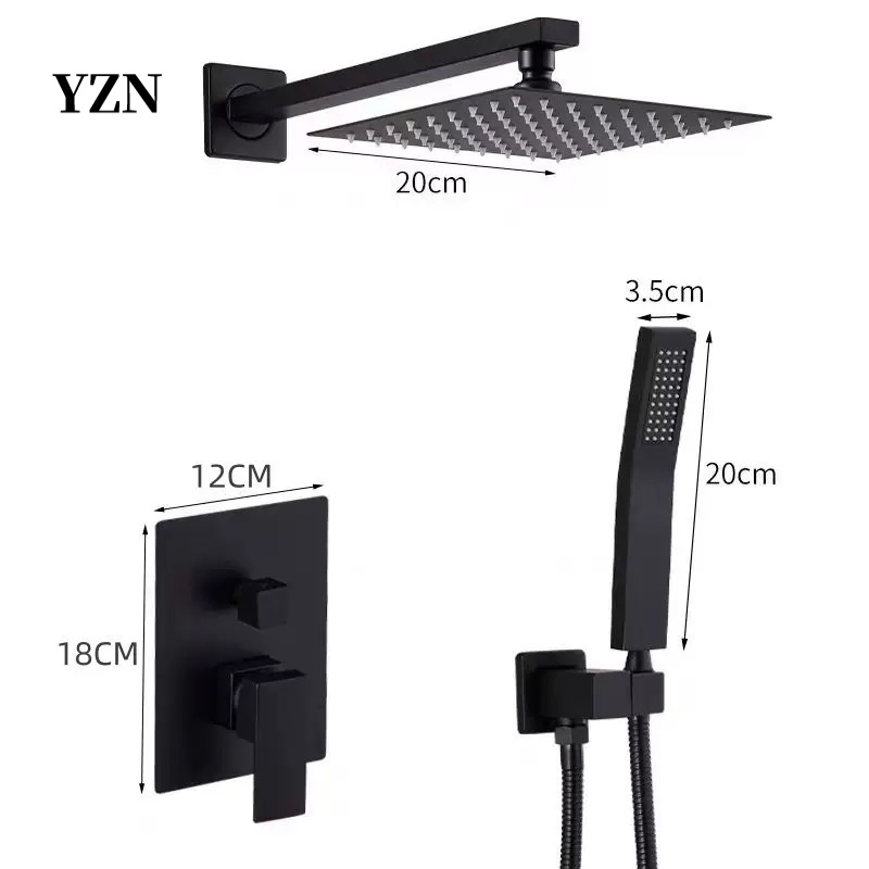 Встраиваемый душевой смеситель SPA-класса