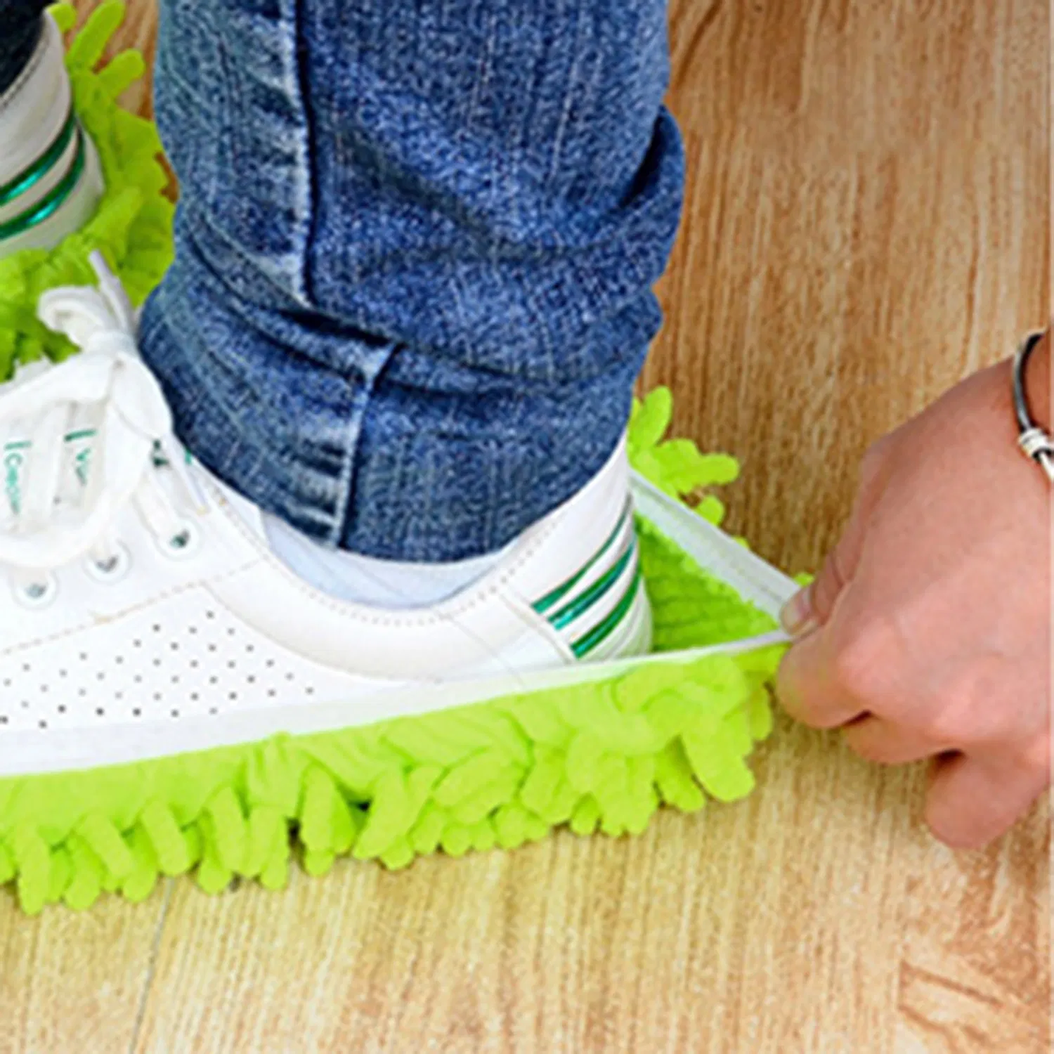 Microfiber Dust Mop Floor Cleaning Shoes Covers