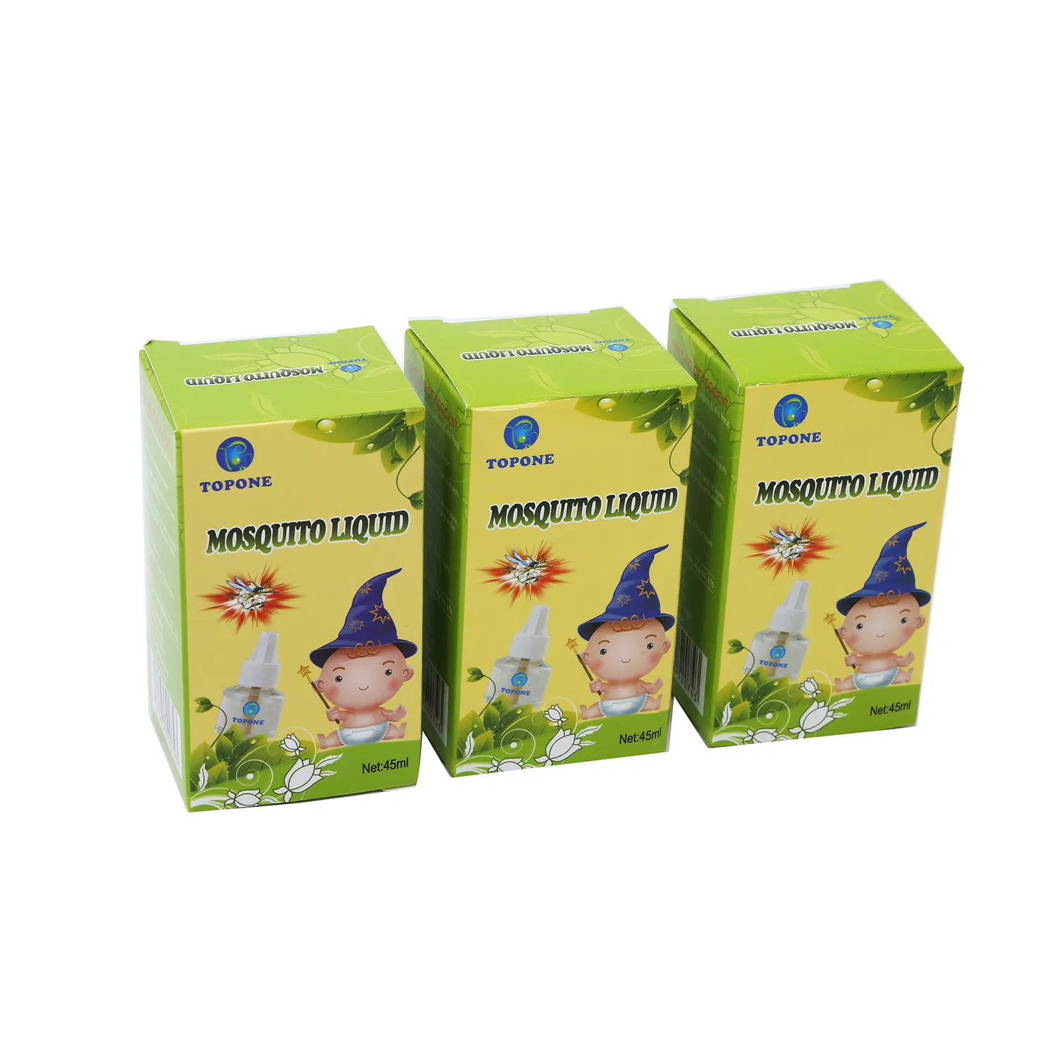 Topone OEM Pesticide 45ml Chemical Electrical Mosquito Repellent Liquid