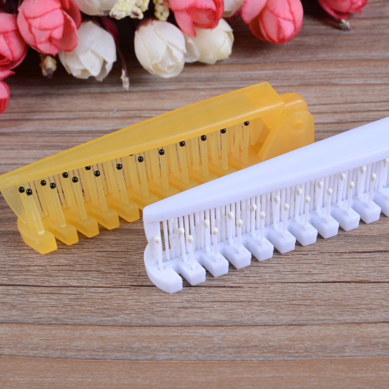 Different Shape Plastic Hair Comb /Disposable Hair Hotel Travel Comb /Natural Straw Eco-Friendly Comb
