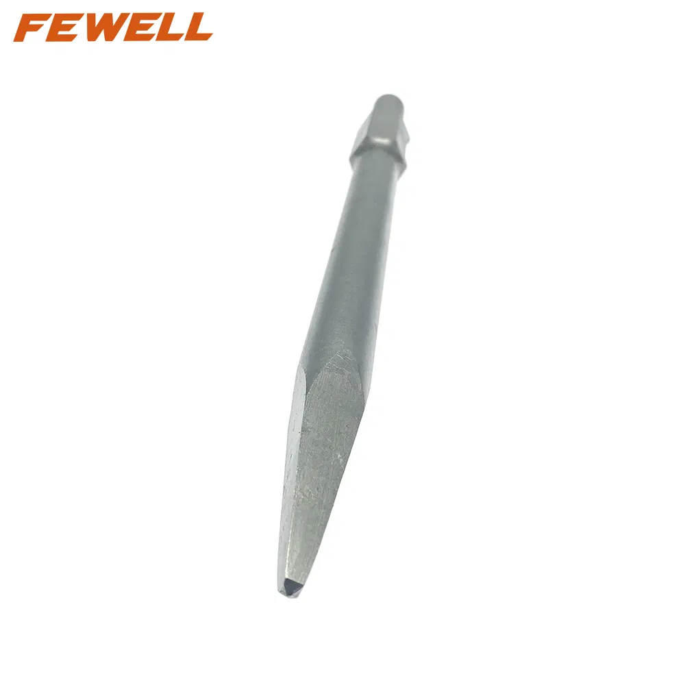 30X400mm pH 65A Electric Hammer Drill Tools Flooring Point Chisel for Tile Masonry Concrete Brick Stone