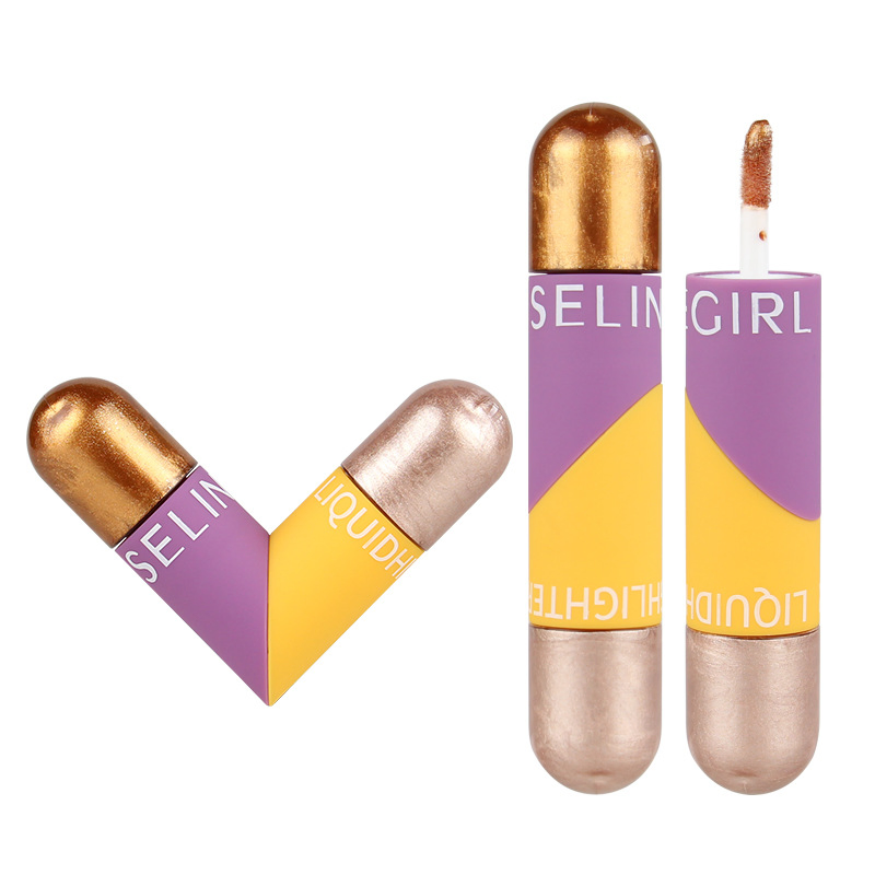 Seline Girl 5ml+5ml Dual Tube Fix Matte Eyeshadow Highlighter