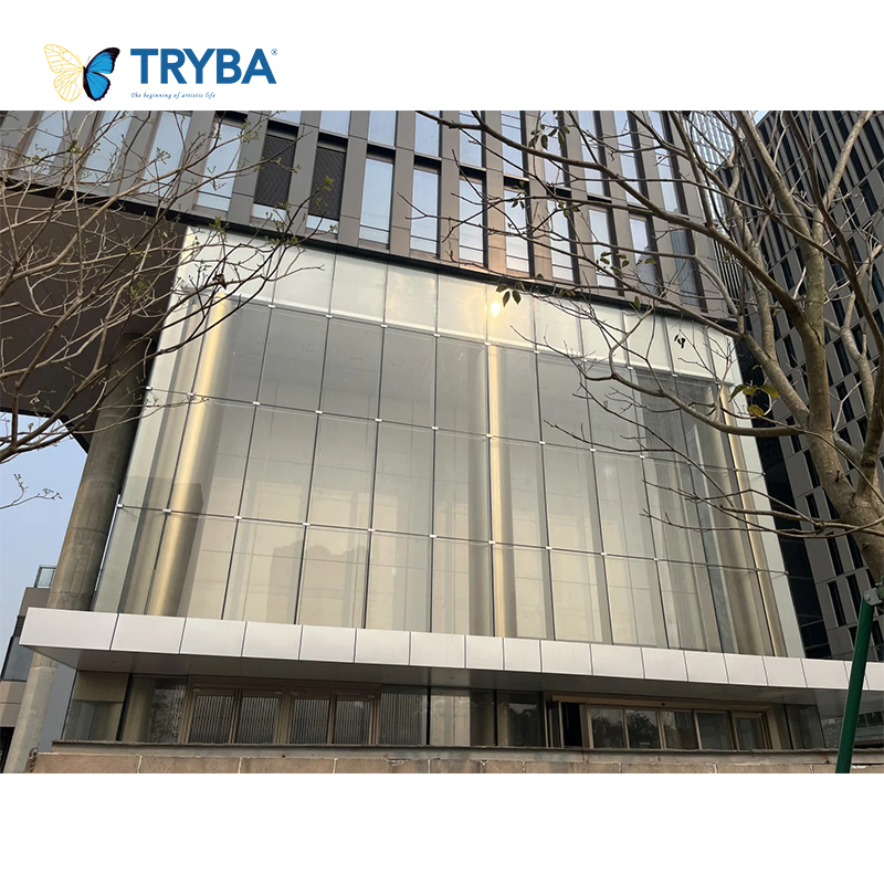 Energy-Efficient Building Solutions with Double-Glazed Glass Curtain Wall