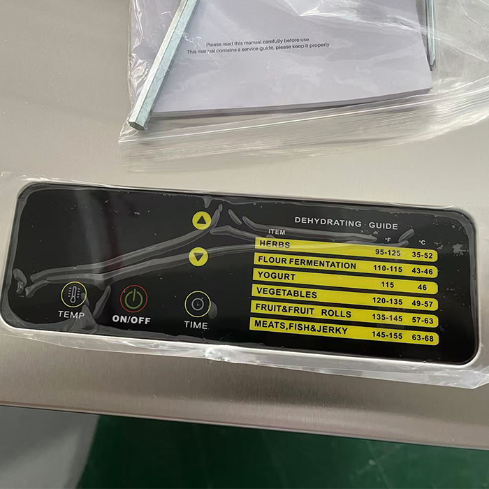 Full Automatic Rotary Food Vegetable Dryer Electric Fruit Dehydrator with 16 Trays