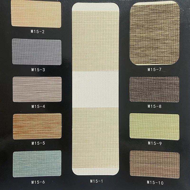 High Quality Jute Window Shutter Curtain Zebra Blinds Roller Shades