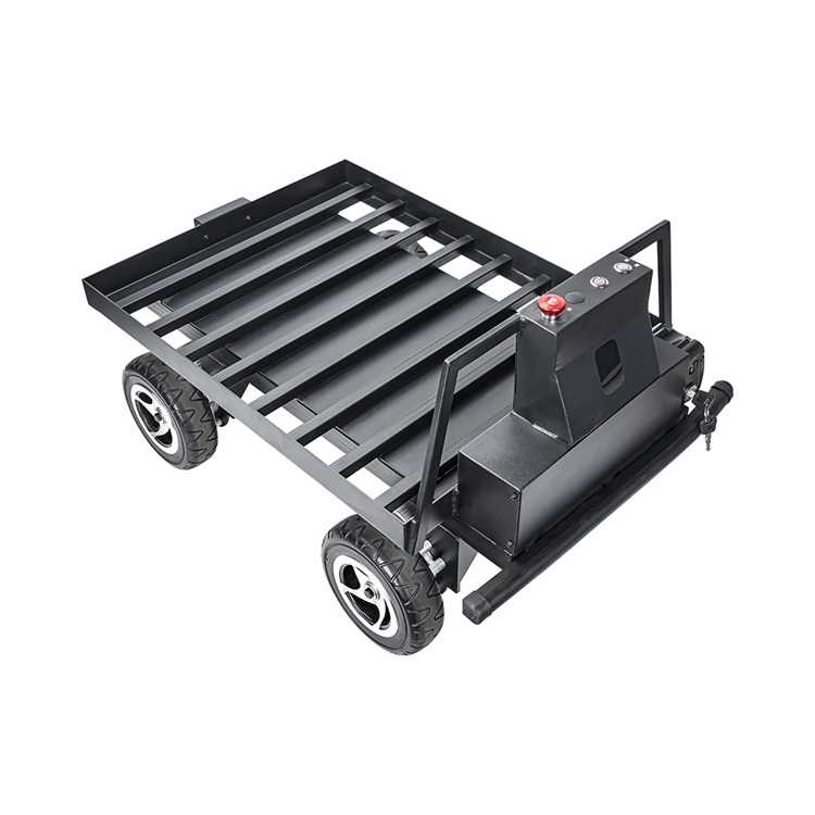 Intelligent Automatic Following Load-Carrying Robot Following Cart for Warehouse