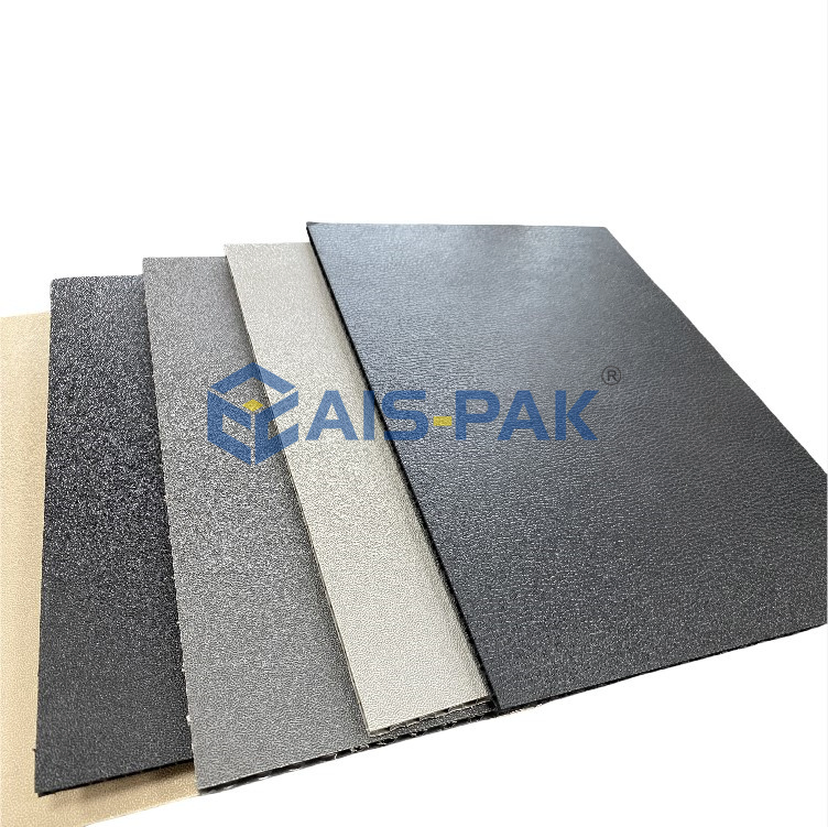 High-Strength Scratch-Resistant Leather Grain Sheet PP Bubble Guard Sheet for Automotive Interiors