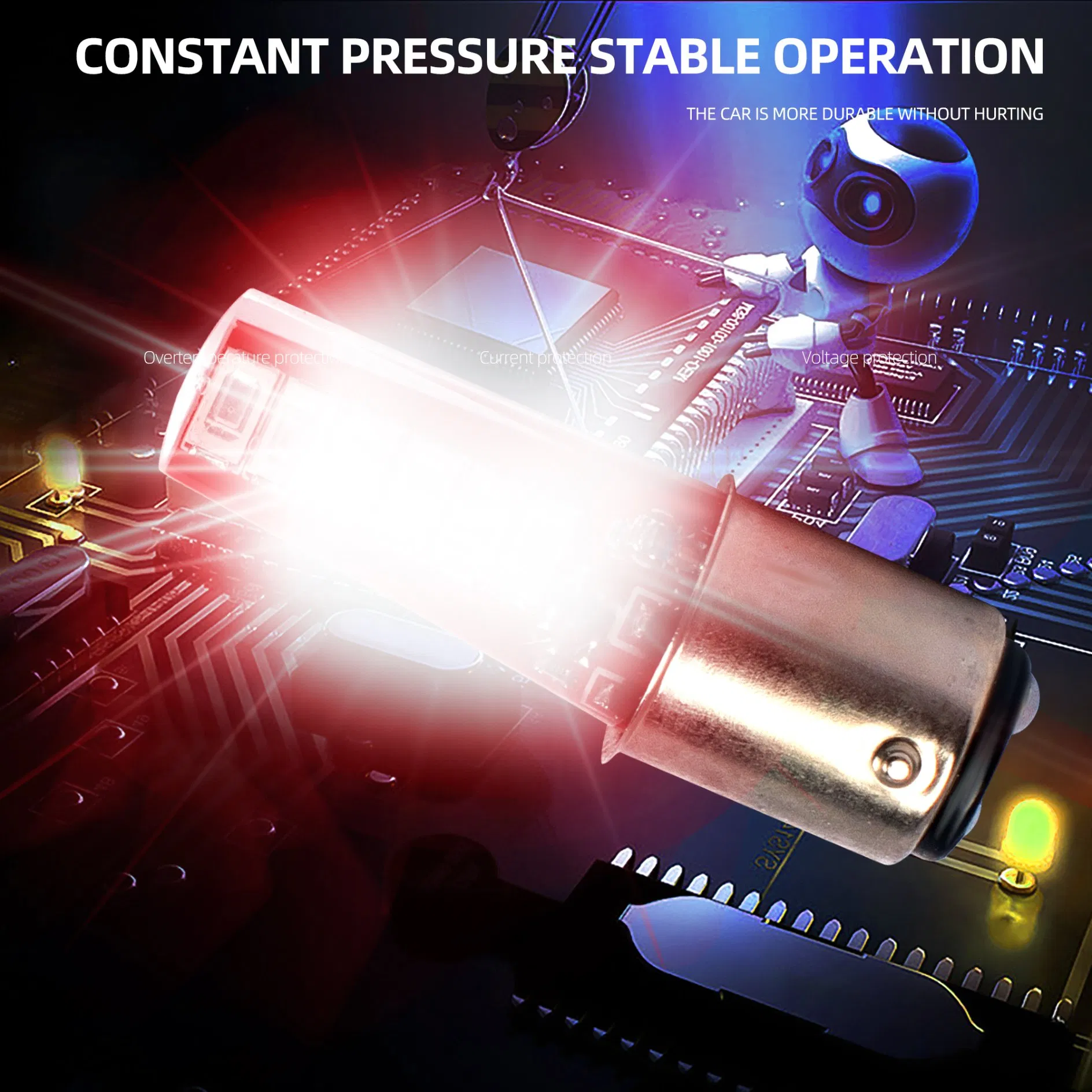 Светодиодная лампа 1157 5730 27SMD Canbus для стоп-сигнала