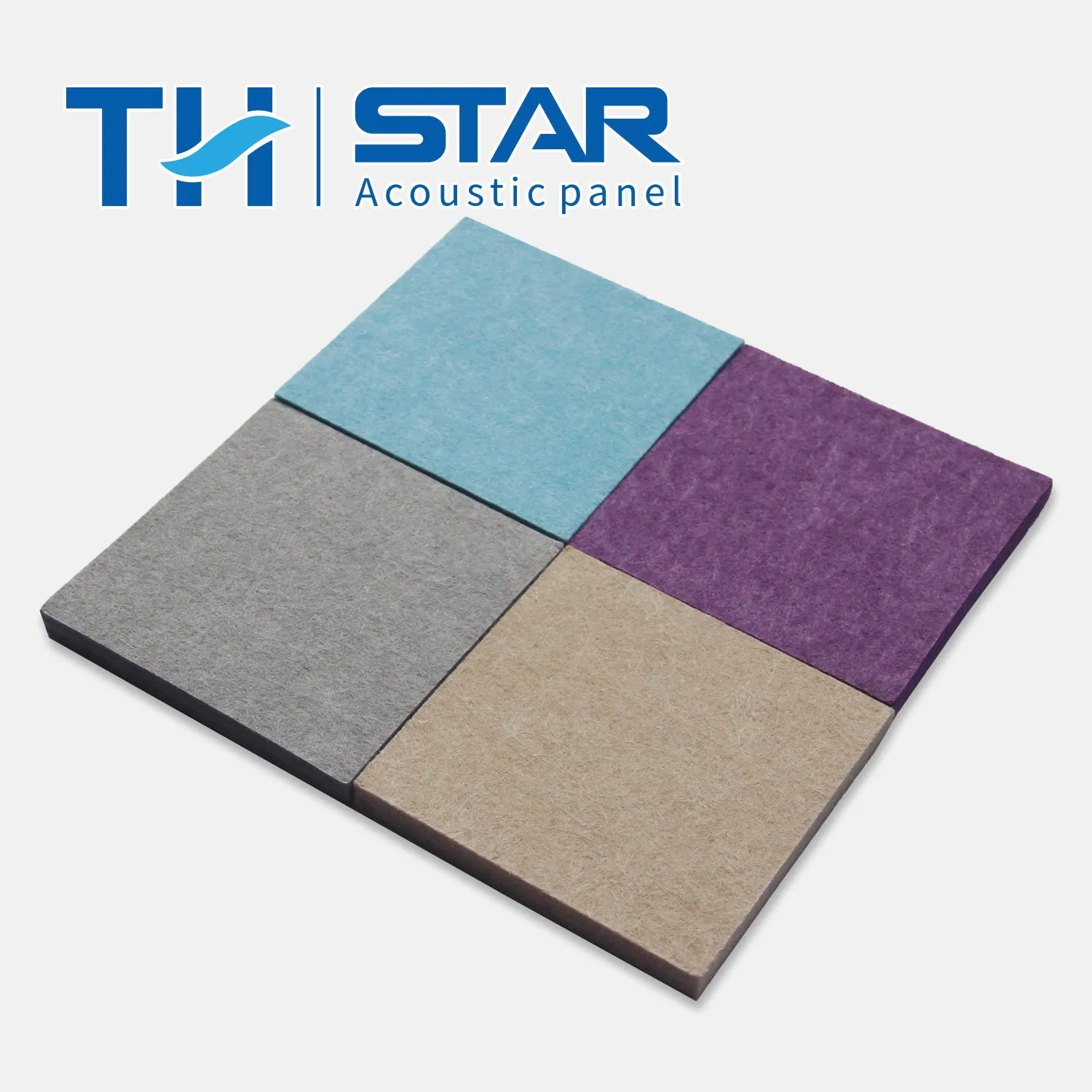 Polyesters Acoustic Panel Acoustic Tiles Sound Protection Walls