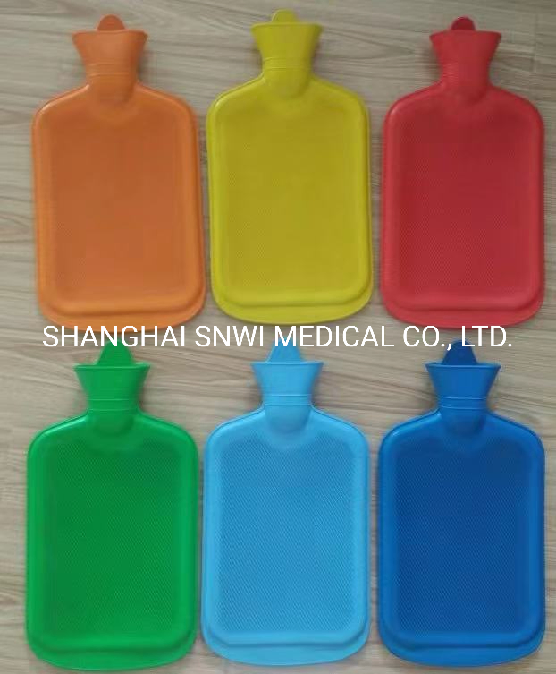 Hiqh Quality PVC 2000ml Hot Water Bottle Bag with Cover