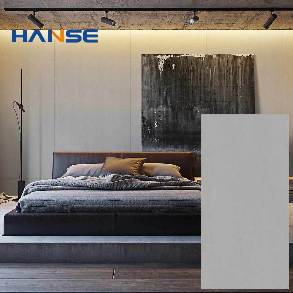 Big Large Format Calacatta Super White Grey Marble Porcelain Slab Wall Floor Tile