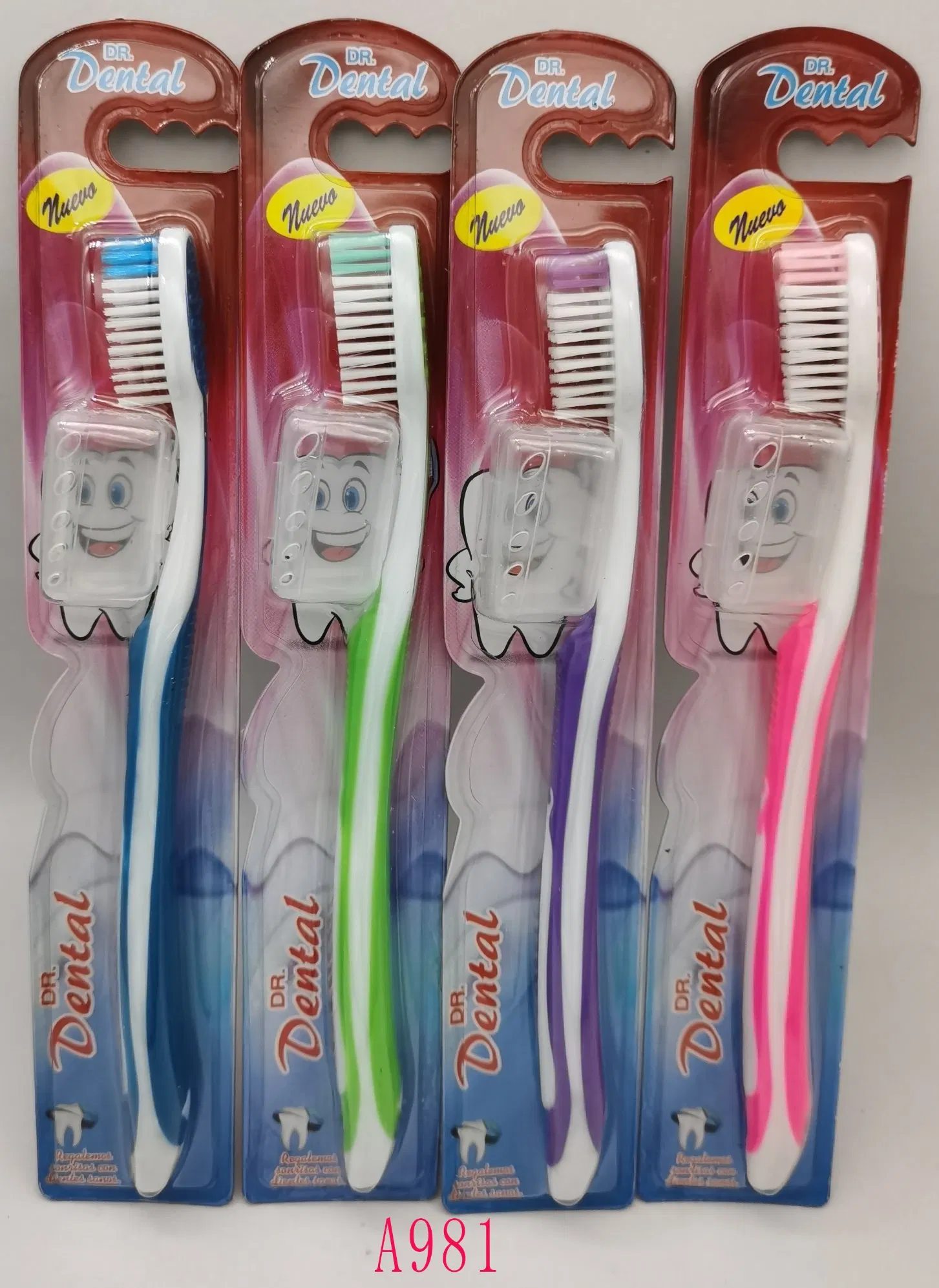 Fresh Handles Adult Toothbrush with Free Cap